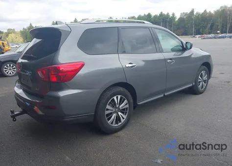 2020 Nissan Pathfinder S 4Wd z USA, uszkodzony, nr VIN 5N1DR2AM8LC583520